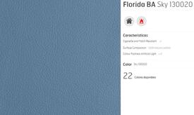 C6 LEATHER FLORIDA SKY