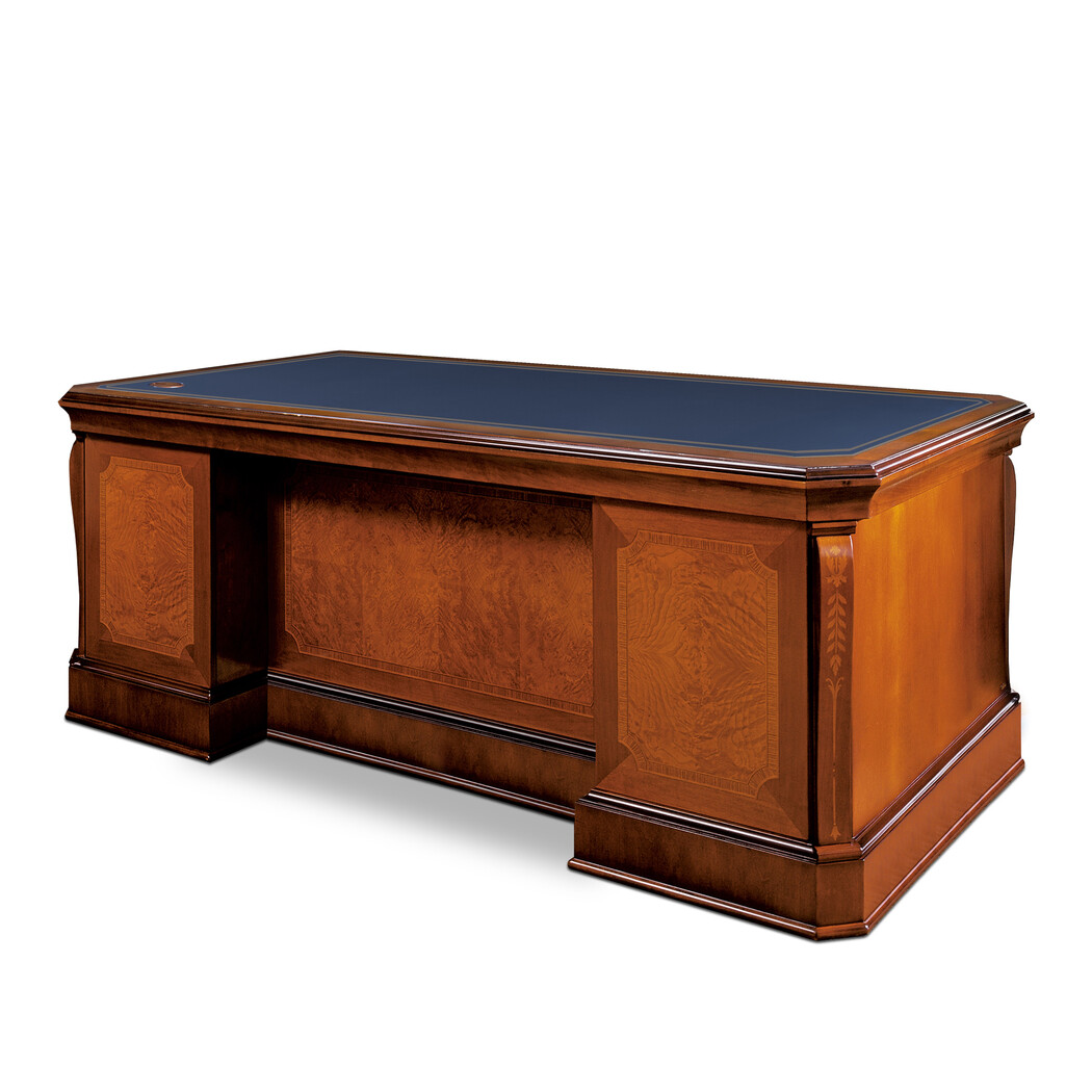 EXECUTIVE DESK (Leather Top)