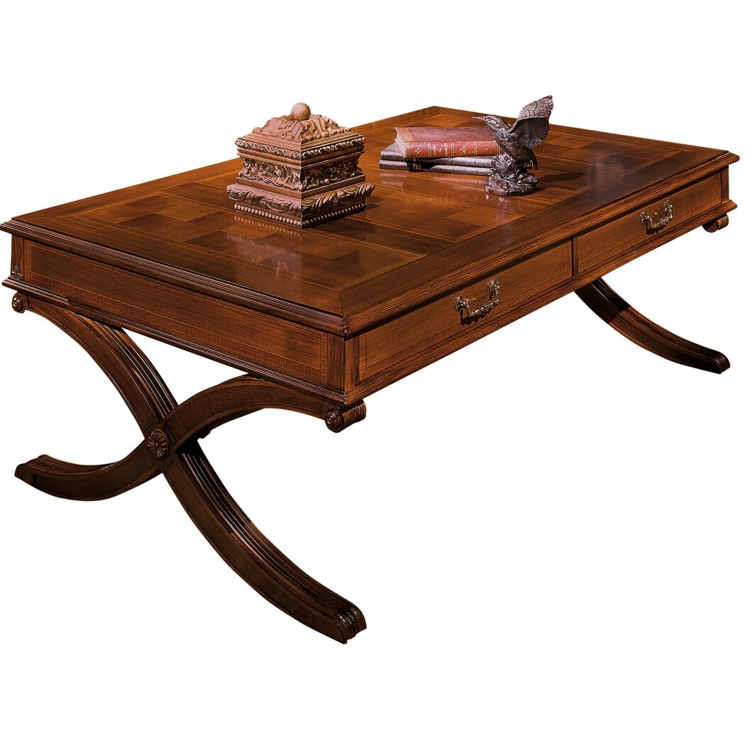 RECTANGULAR COCKTAIL TABLE WITH DRAWERS