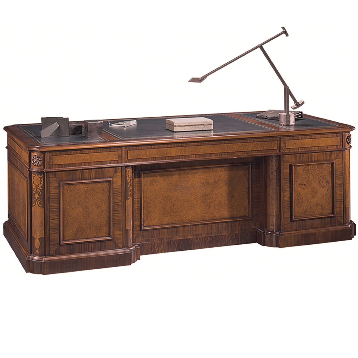 EXECUTIVE DESK (Leather top)