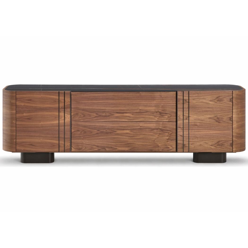 CREDENZA (Wooden bases & Porcelain Stoneware/Marble top)
