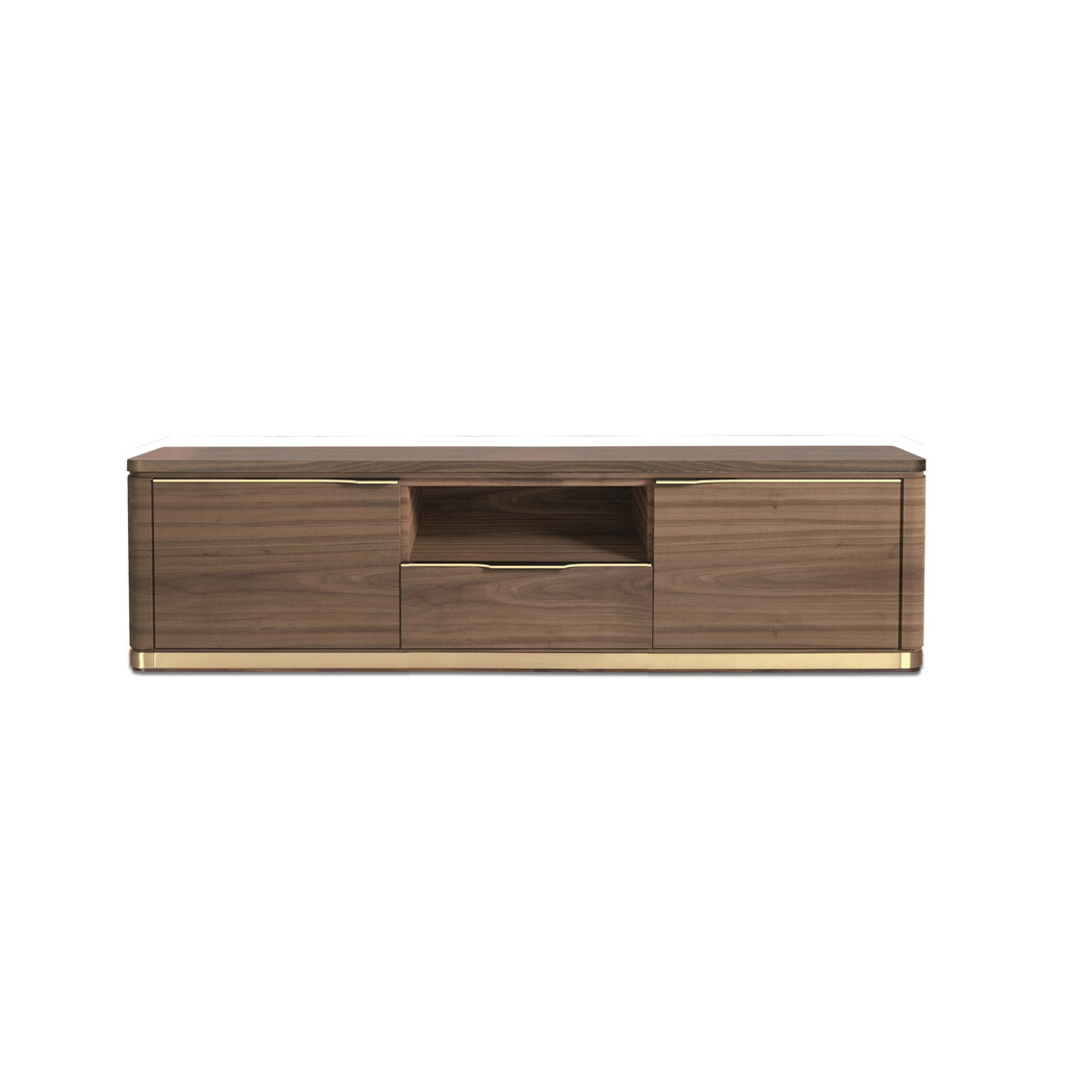 MUEBLE TV (Tapa madera & Frentes madera)