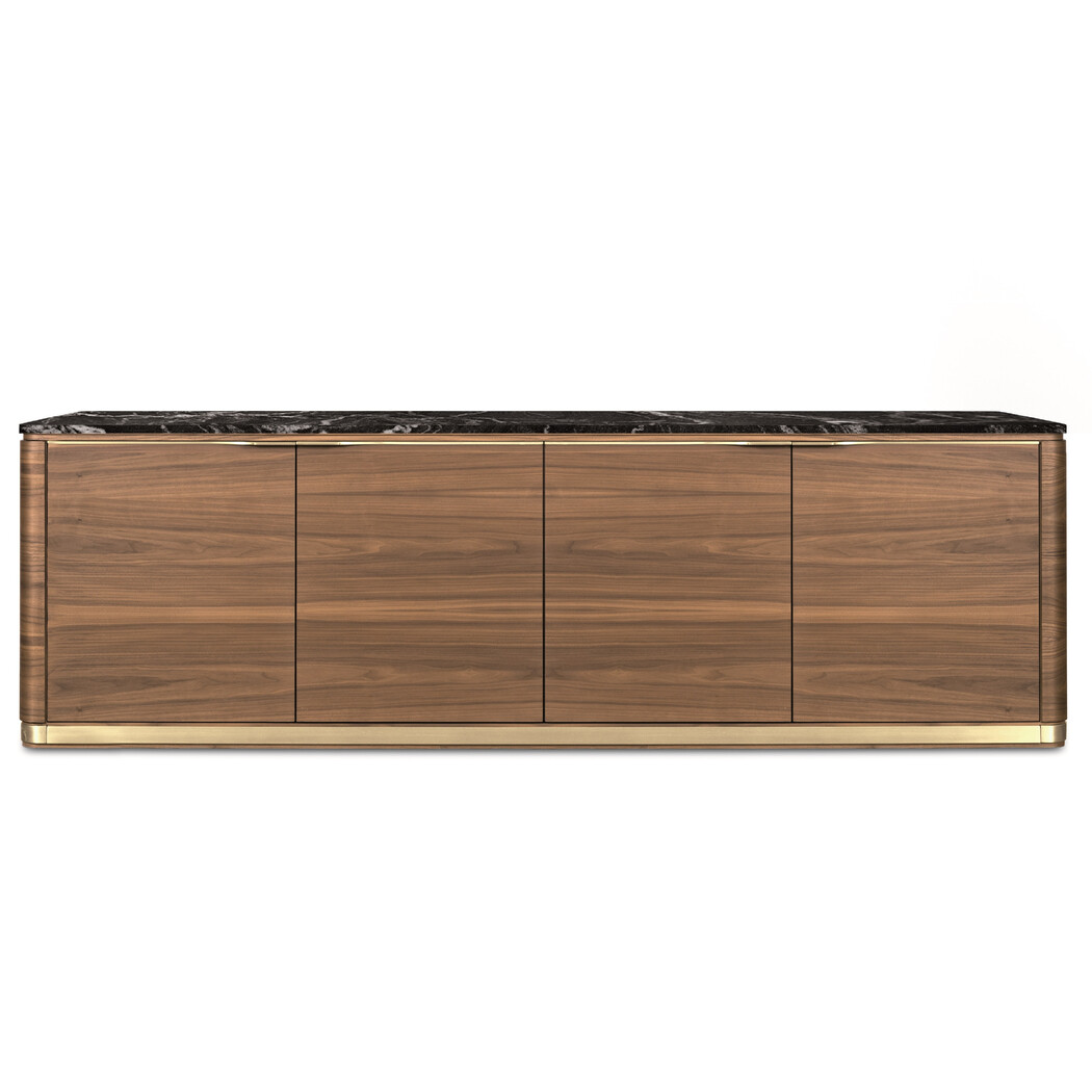 CREDENZA (Marble & Wooden fronts)