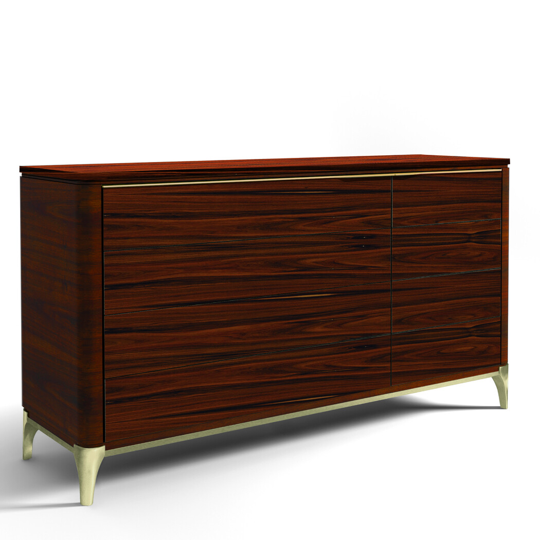 DOUBLE DRESSER (Wooden top & wooden front)
