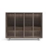 4 GLASS DOOR DISPLAY CABINET_image