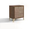 BEDSIDE TABLE (Wooden top & Leather front)_image