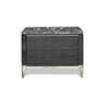 BEDSIDE TABLE (Marble top & wooden front)_image
